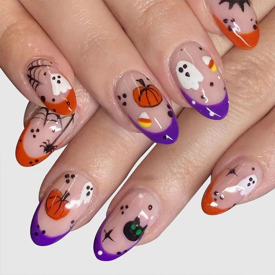 Spooky Press-On Nails-14