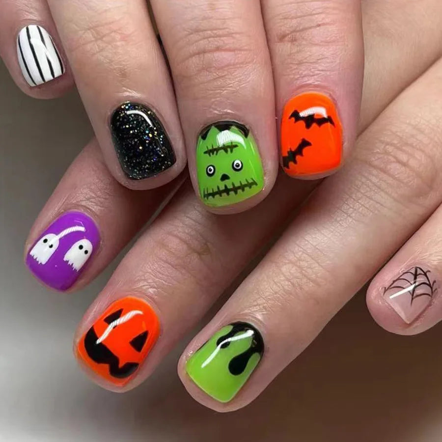 Spooky Press-On Nails-17