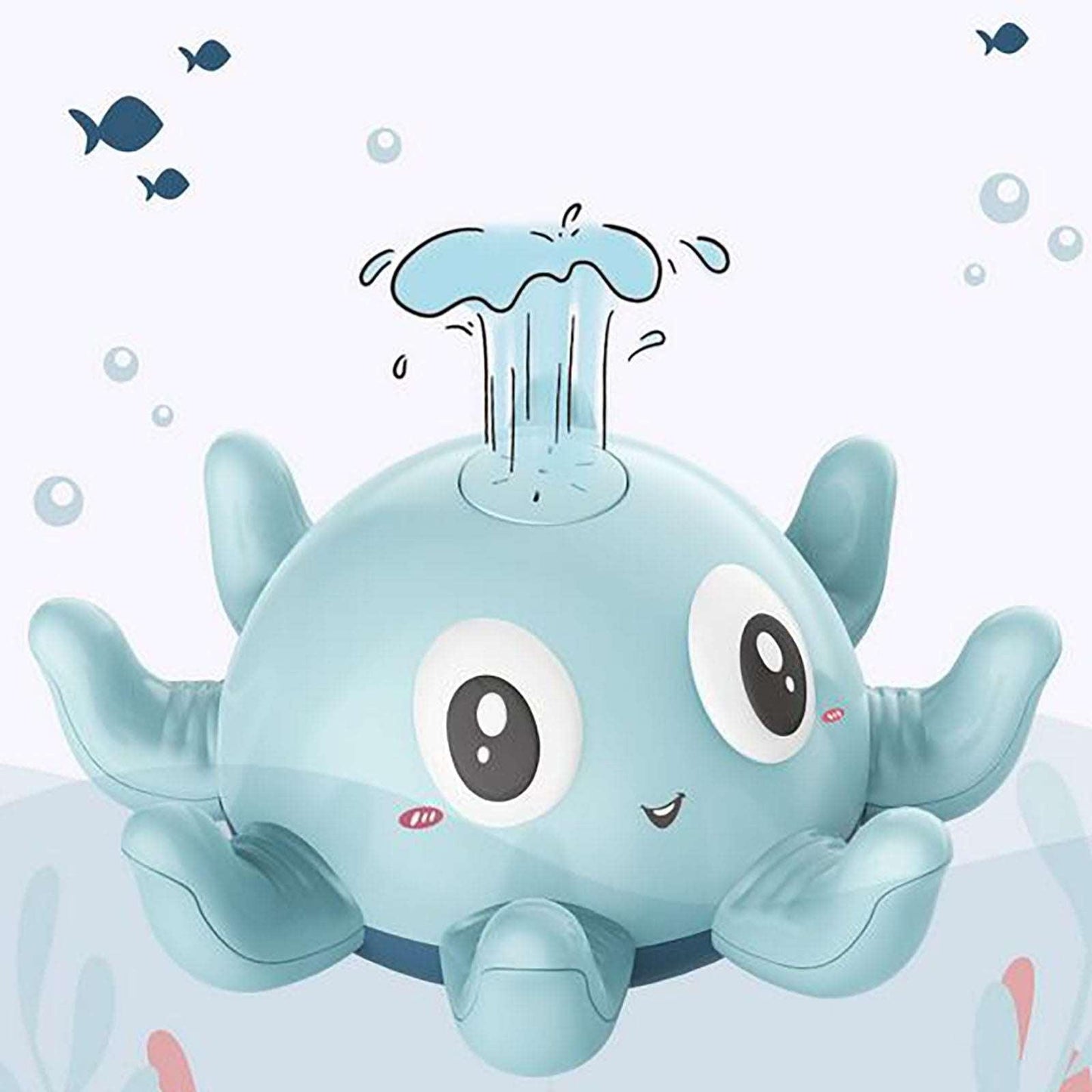 Spray Water Octopus Bath Toy-3