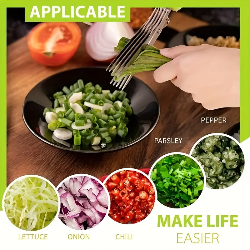 Stainless Steel Kitchen Scissors-3