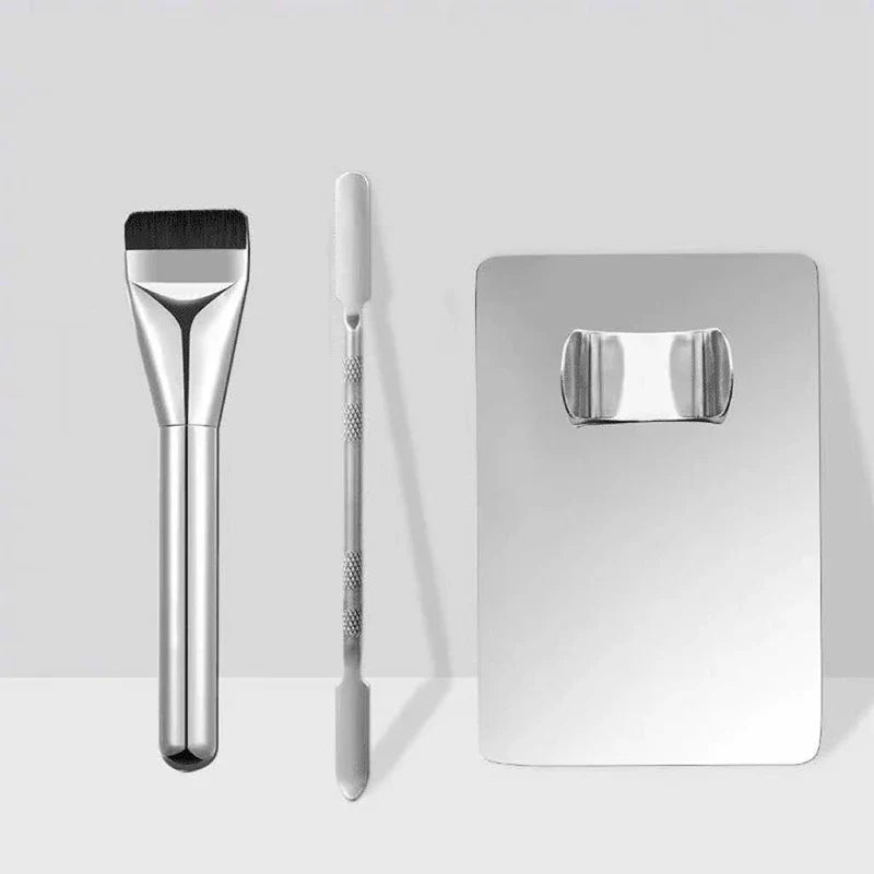 Stainless Steel Makeup Mixing Palette Set-9