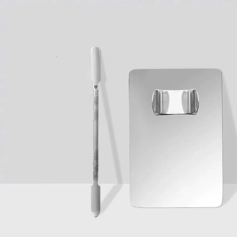 Stainless Steel Makeup Mixing Palette Set-7