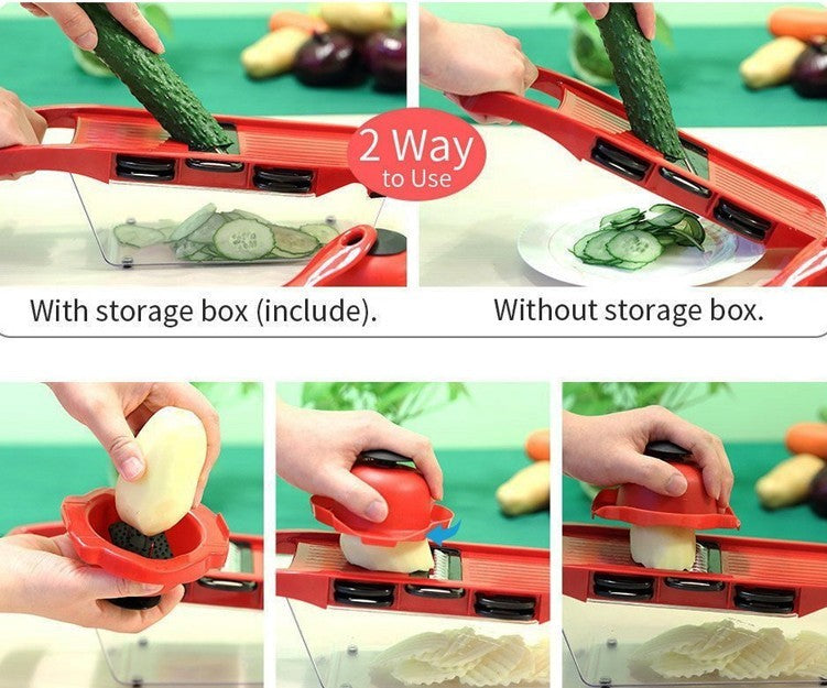 Stainless Steel Vegetable Slicer-4