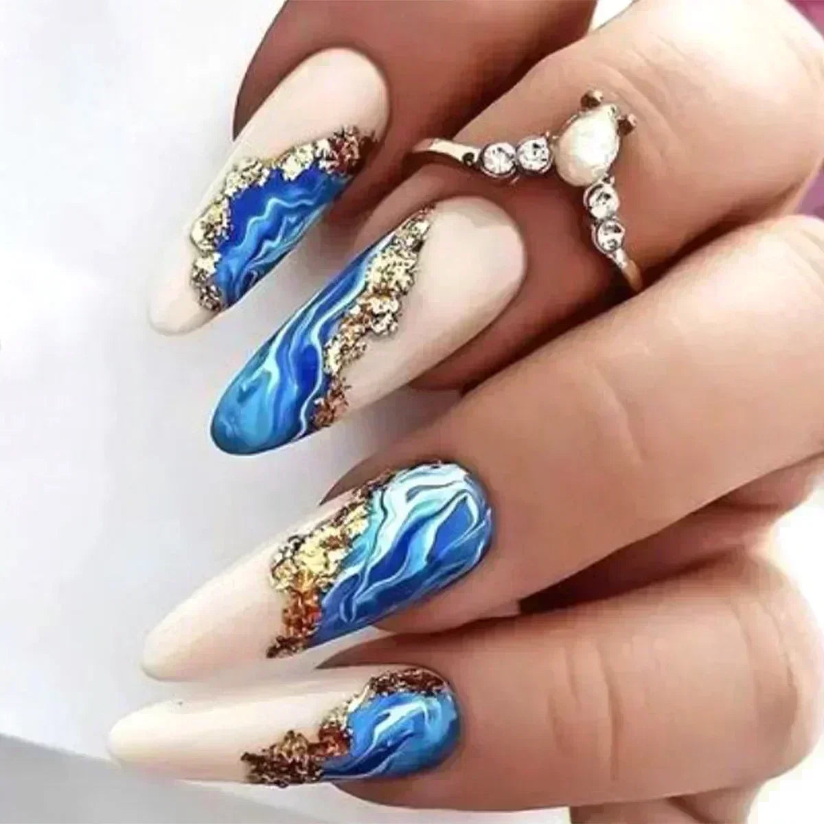 Stiletto Press-On Nails Set-2