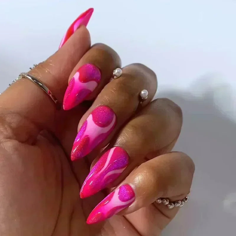 Stiletto Press-On Nails Set-7
