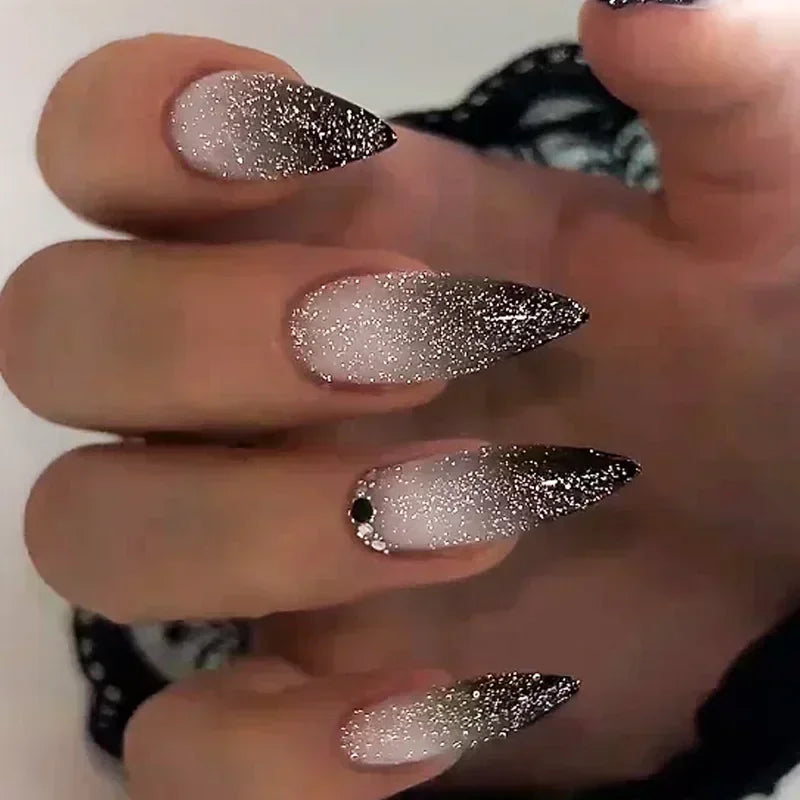 Stiletto Press-On Nails Set-12