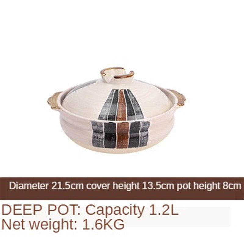 Stoneware Ceramic Casseroles-1