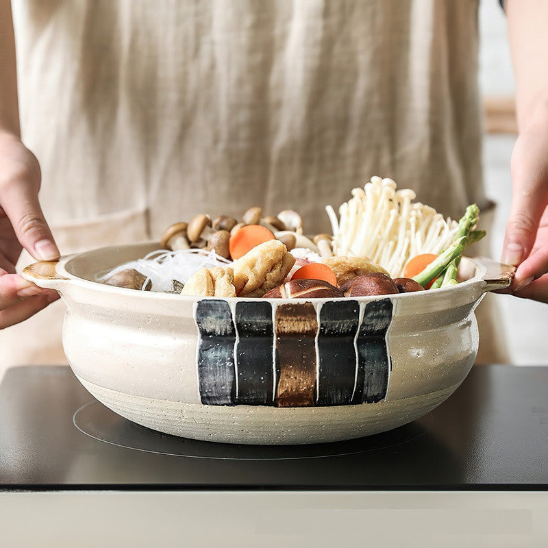 Stoneware Ceramic Casseroles-4