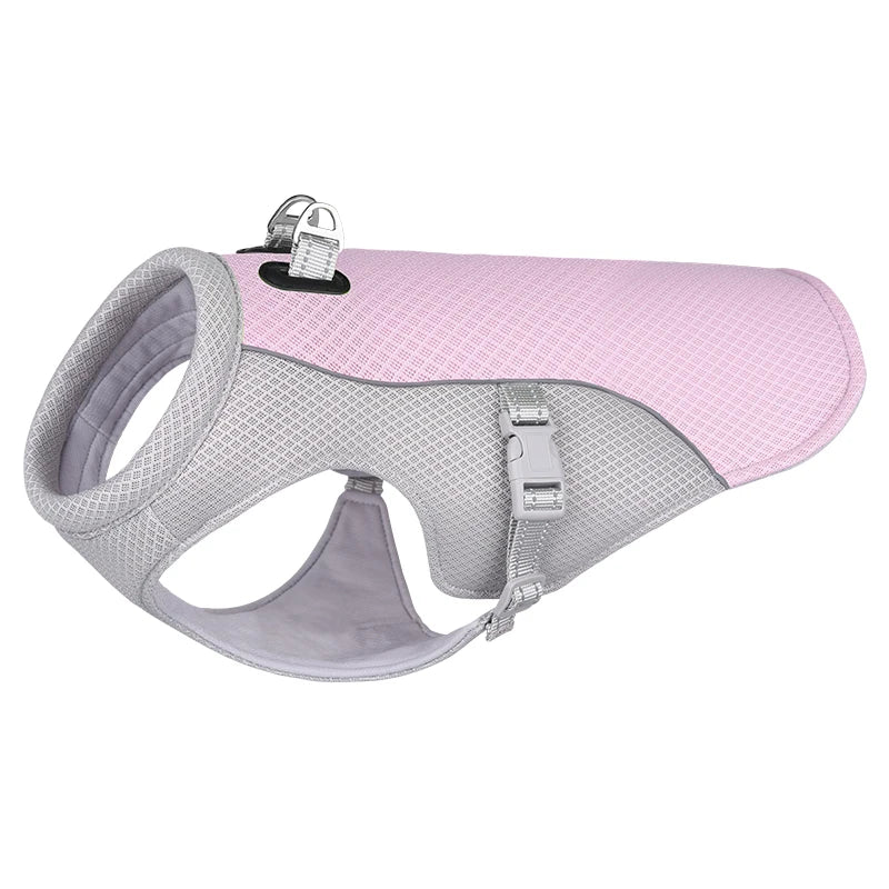 Summer Dog Cooling Vest Harness Reflective-6
