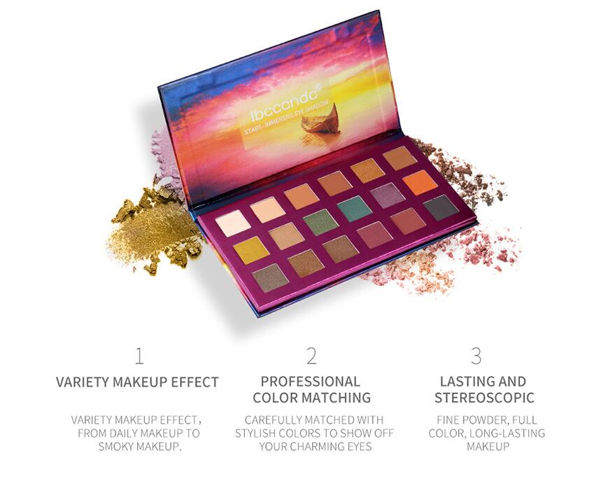 Sunset Glow Floating Eyeshadow Palette-2