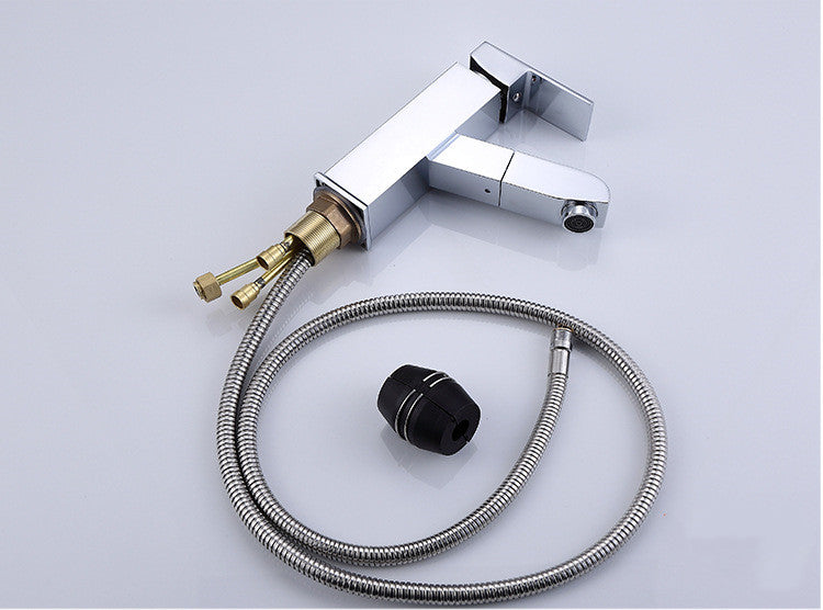 Telescopic Copper Basin Faucet-1