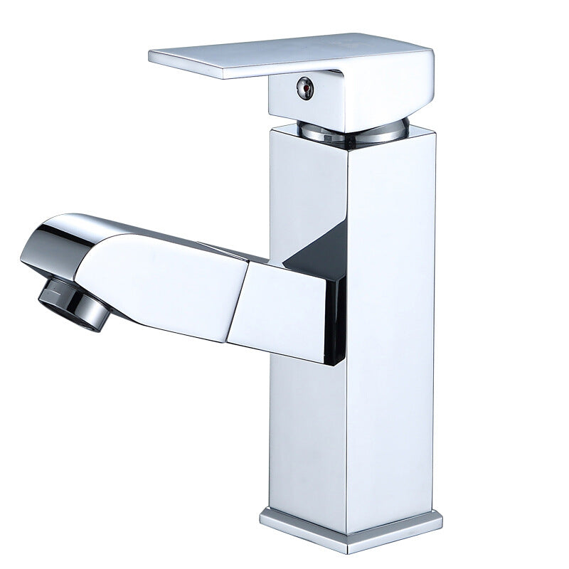 Telescopic Copper Basin Faucet-5