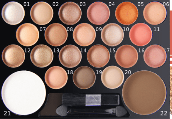 The Novo Eyeshadow & Glitter Palette Set-1