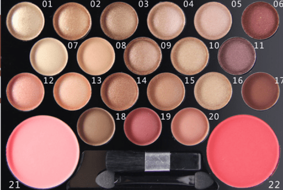 The Novo Eyeshadow & Glitter Palette Set-2
