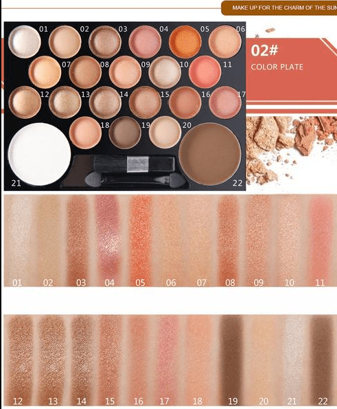 The Novo Eyeshadow & Glitter Palette Set-4