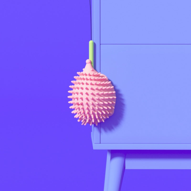 The Ultimate Hedgehog Cat Corner Tickler with Massage Ball-1