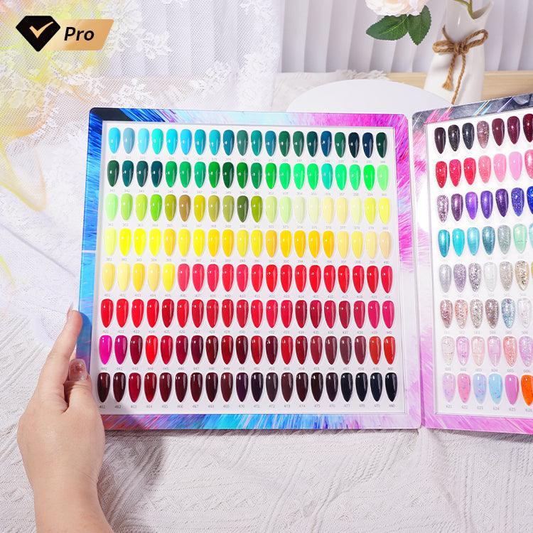 Three Step Gel Polish Color Book-1