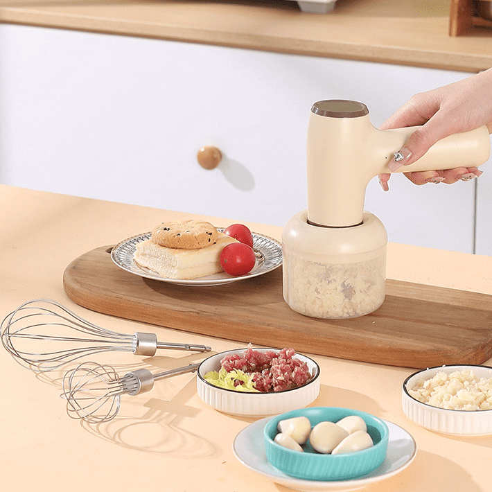 USB Rechargeable Garlic Chopper-1