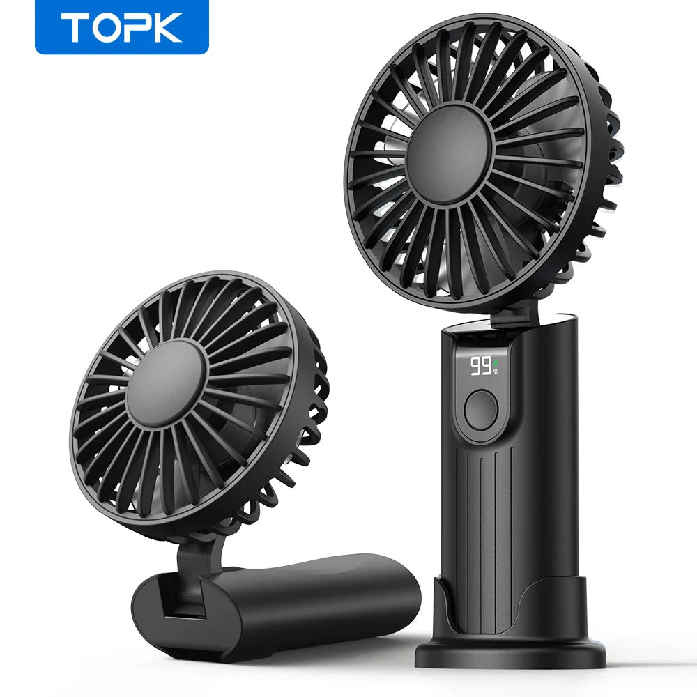 USB Rechargeable Mini Portable Fan-8