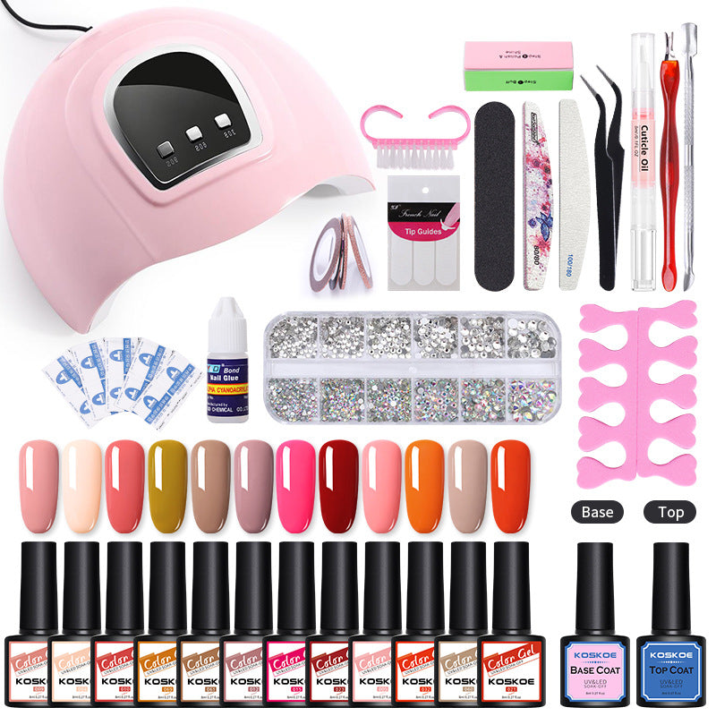 UV Gel Nail Polish Kit-4