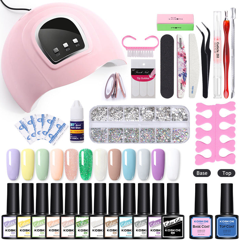 UV Gel Nail Polish Kit-12