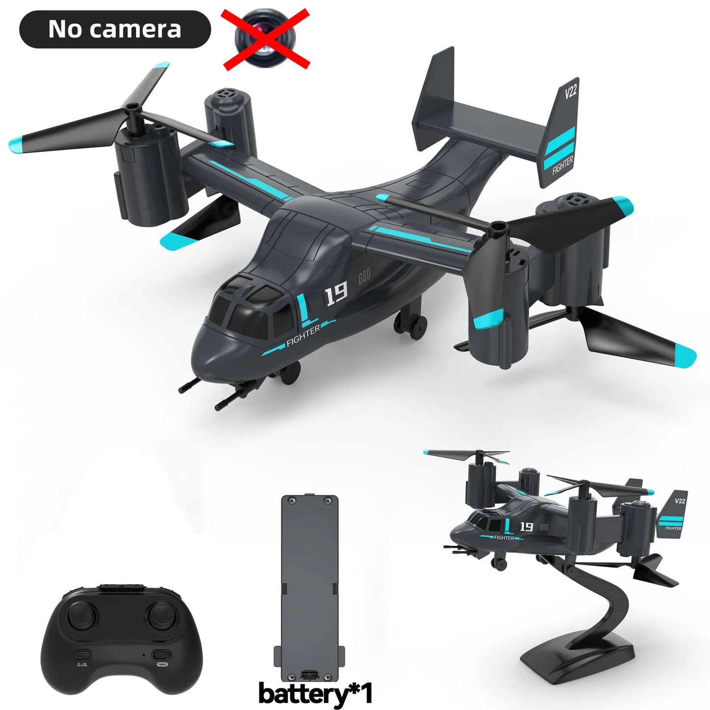 Ultimate 2-in-1 LM19 HD Camera RC Drone-6