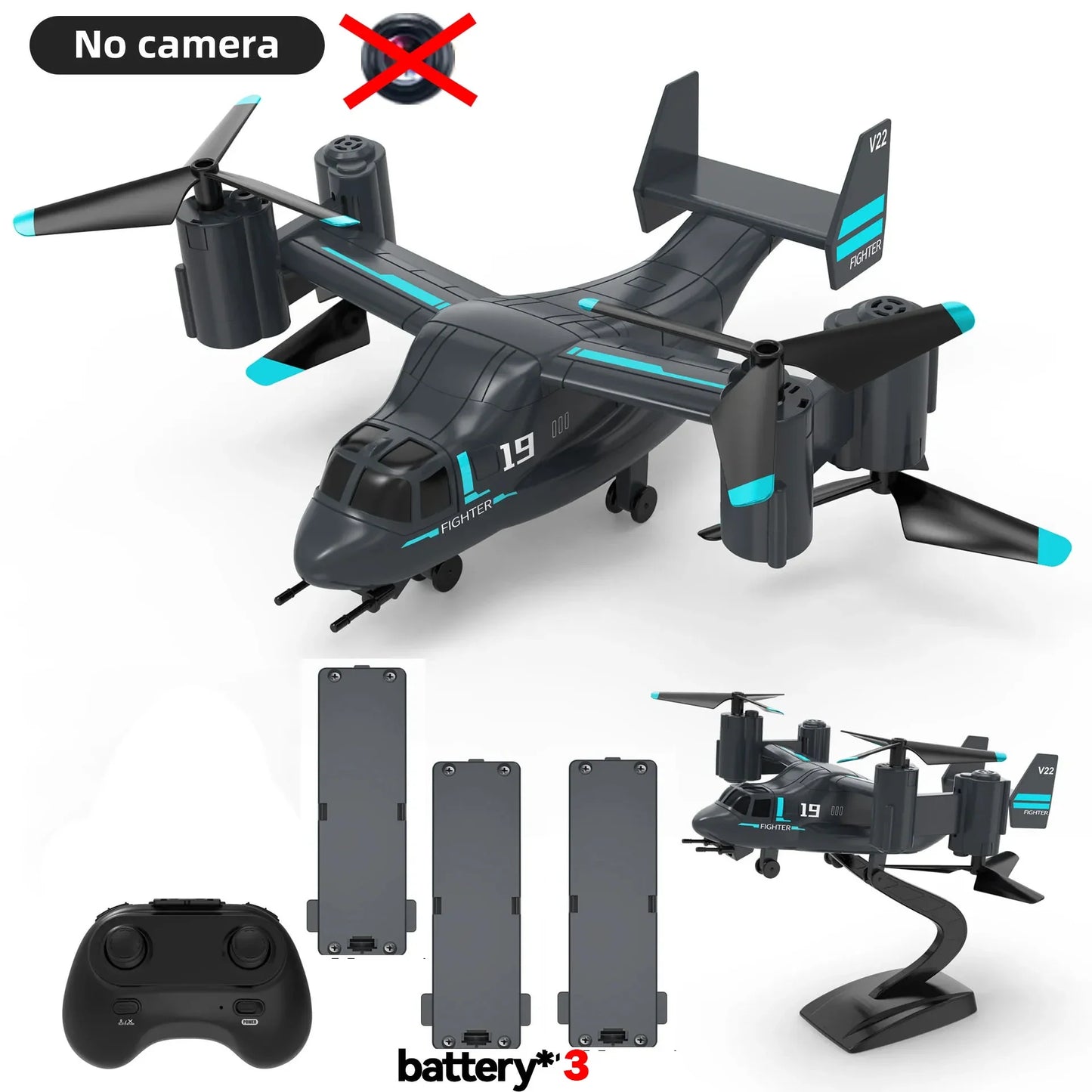Ultimate 2-in-1 LM19 HD Camera RC Drone-8