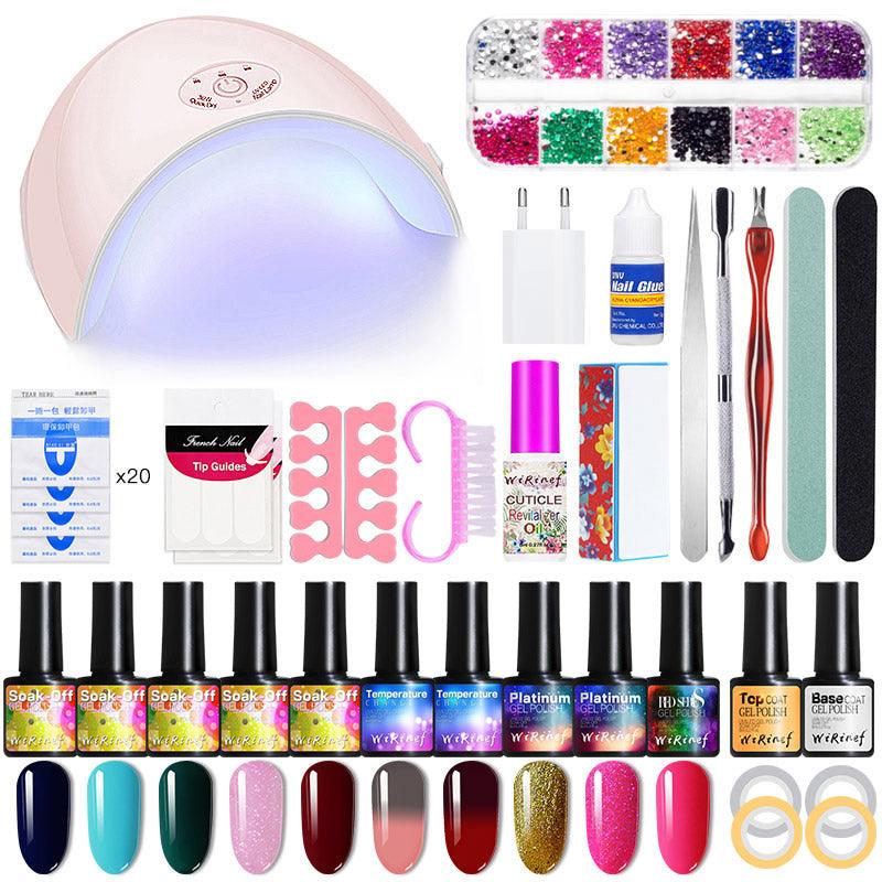 Ultimate UV Gel Nail Art Kit with Accessories-3