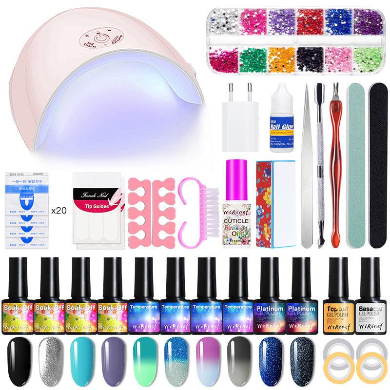 Ultimate UV Gel Nail Art Kit with Accessories-4