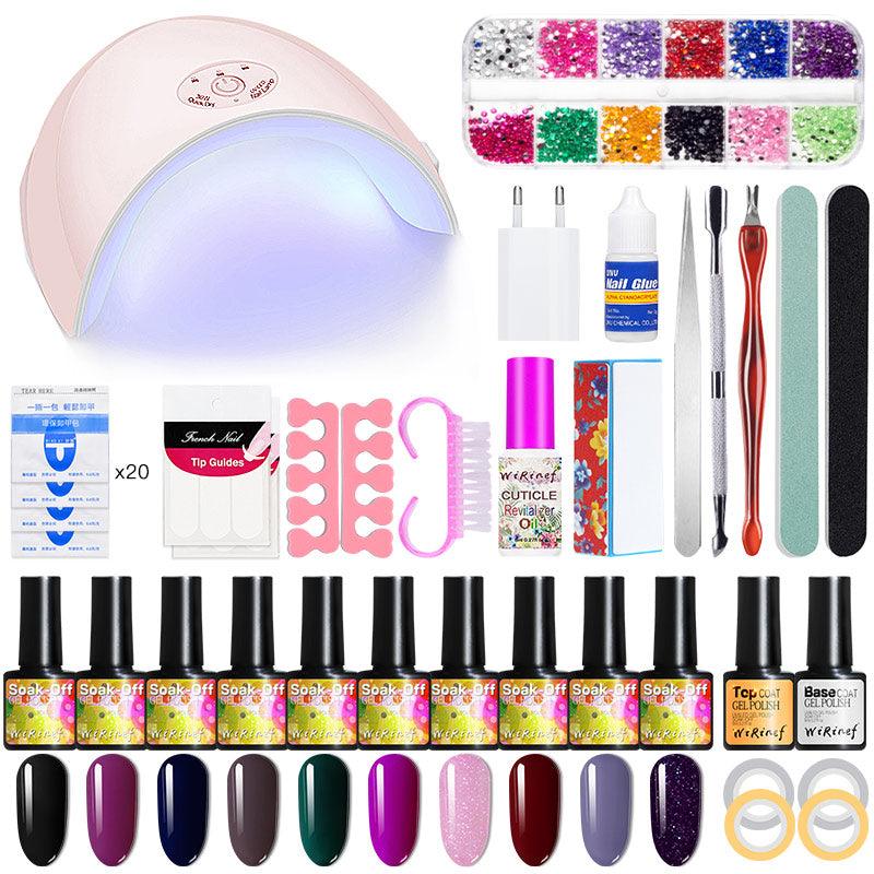 Ultimate UV Gel Nail Art Kit with Accessories-6