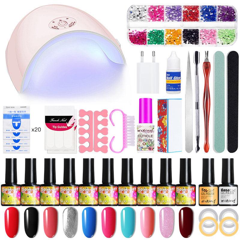 Ultimate UV Gel Nail Art Kit with Accessories-7