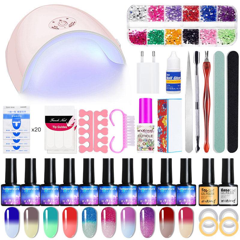 Ultimate UV Gel Nail Art Kit with Accessories-9