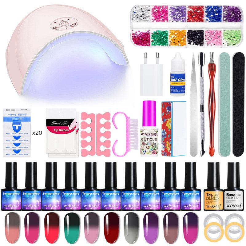 Ultimate UV Gel Nail Art Kit with Accessories-10