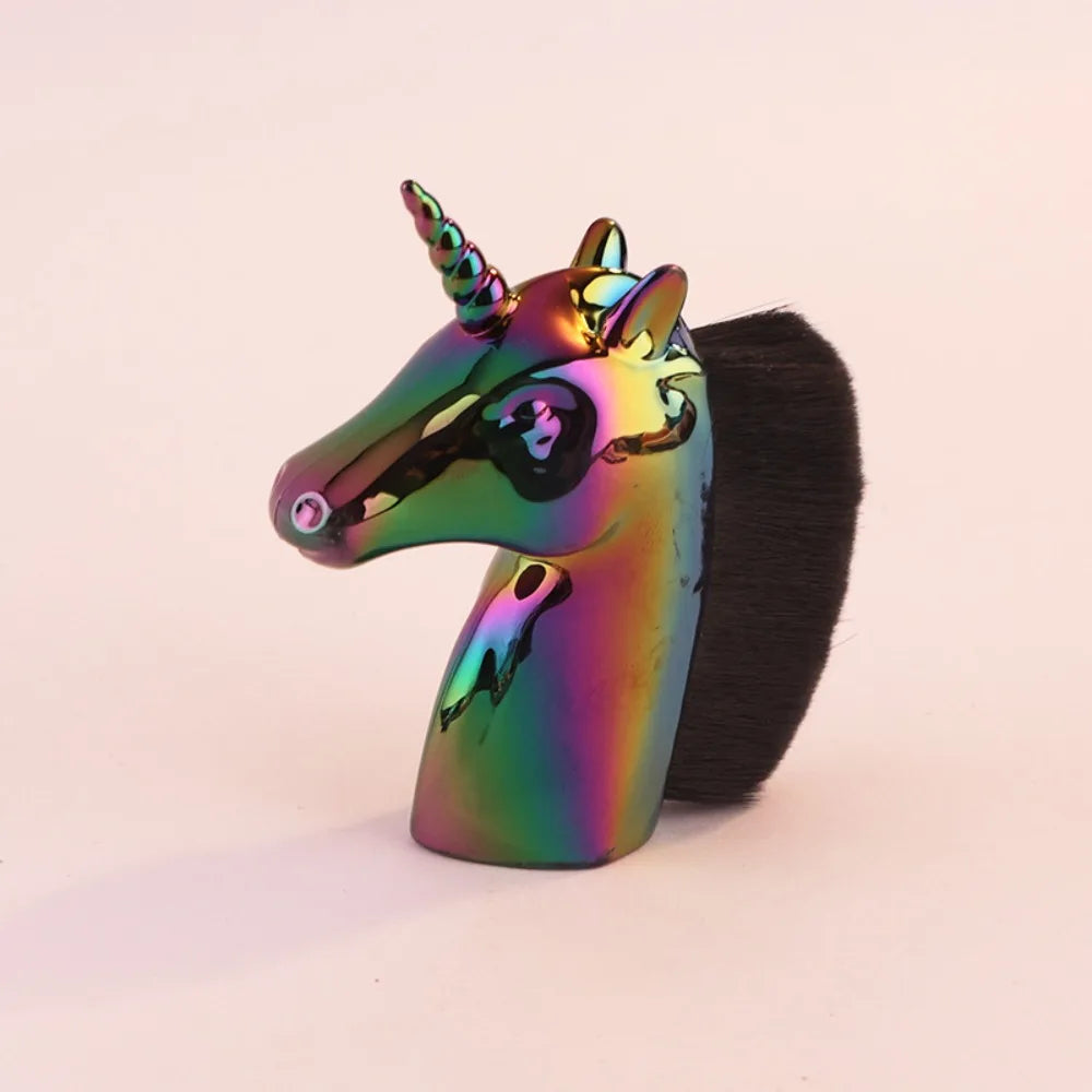 Unicorn Makeup Brush Nail Dust Remover Tool-6