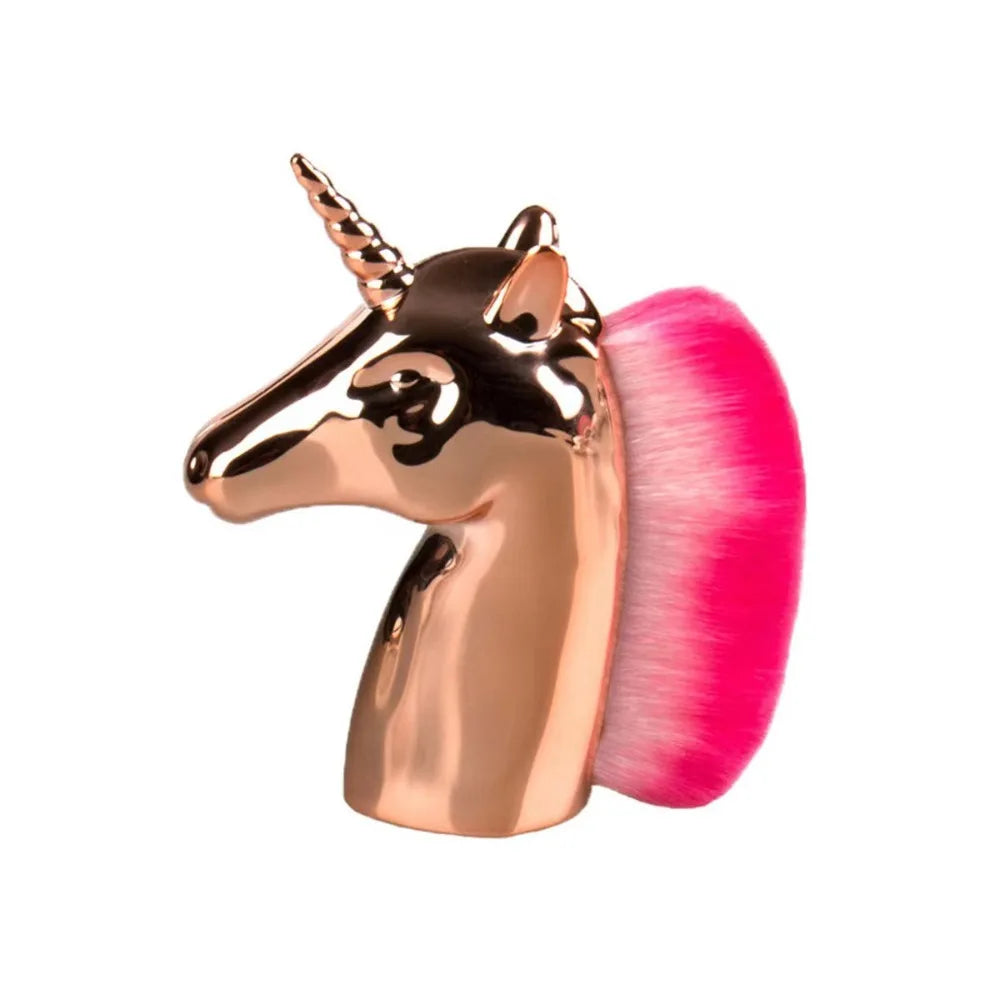 Unicorn Makeup Brush Nail Dust Remover Tool-9
