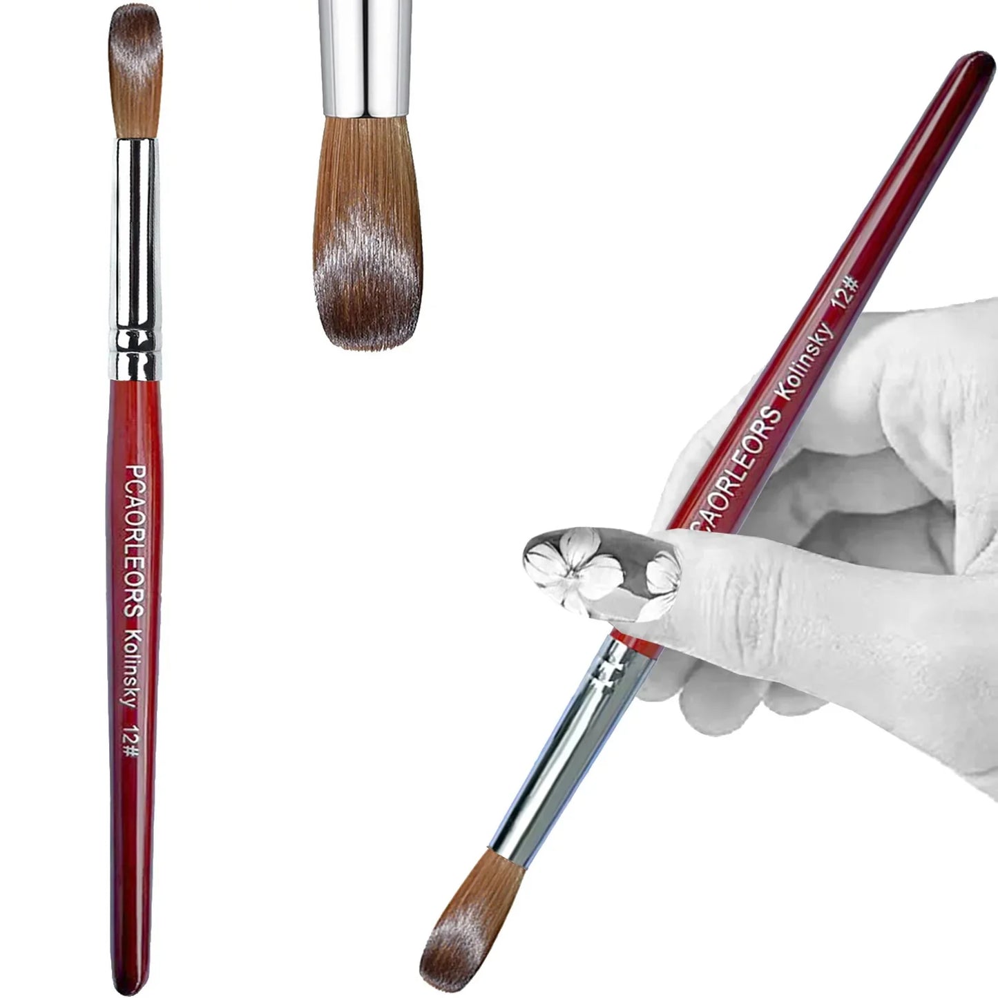 UsiDaer Kolinsky Nail Brush-0