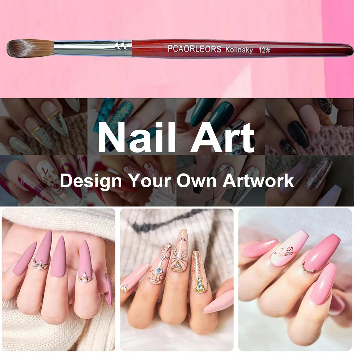UsiDaer Kolinsky Nail Brush-4