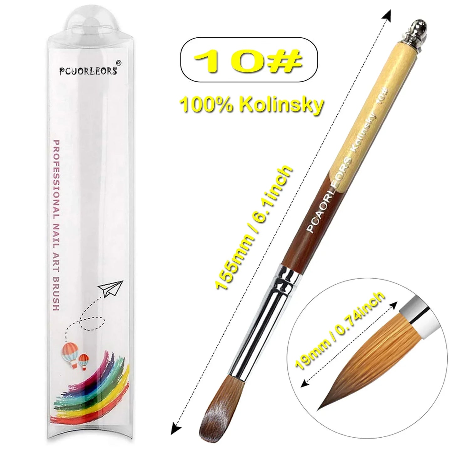 UsiDaer Kolinsky Nail Brush-5