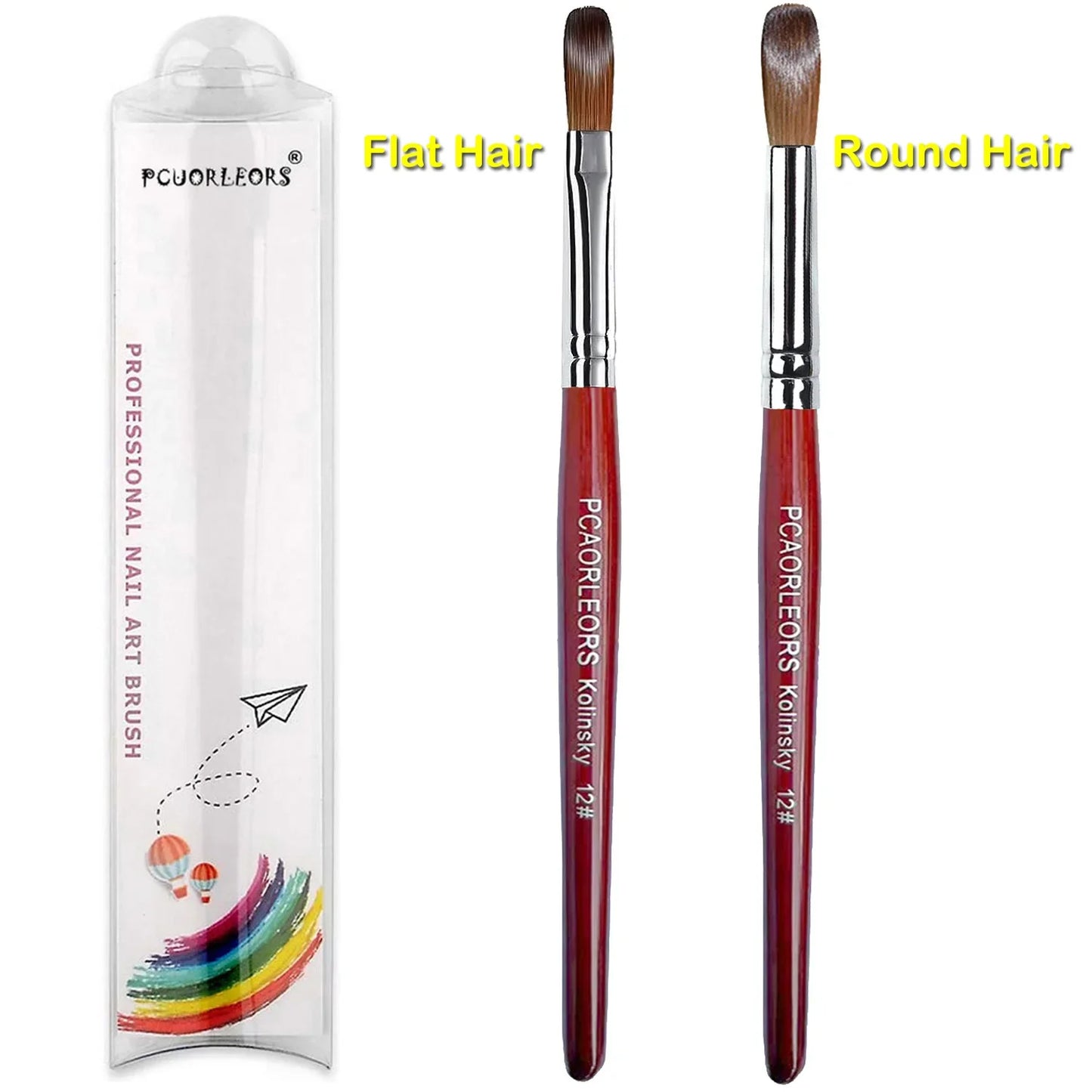 UsiDaer Kolinsky Nail Brush-11