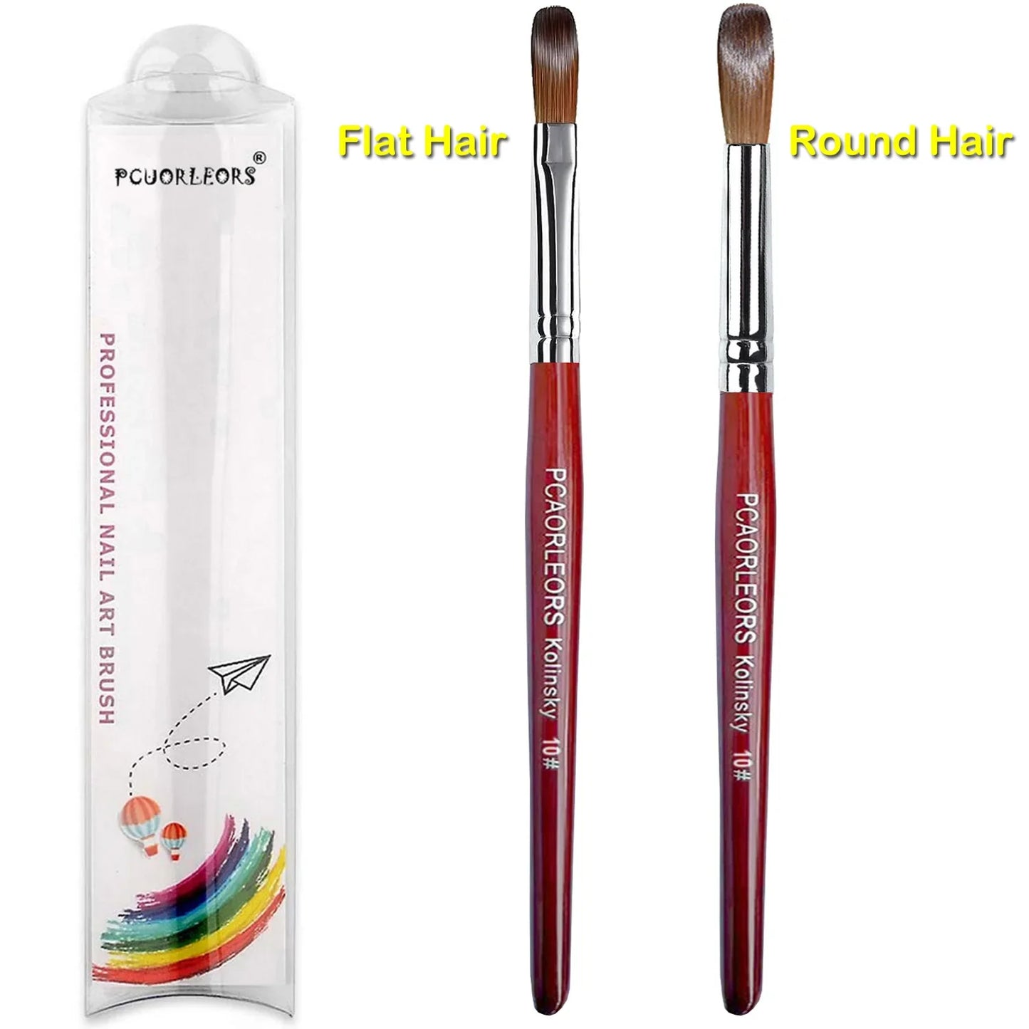 UsiDaer Kolinsky Nail Brush-16