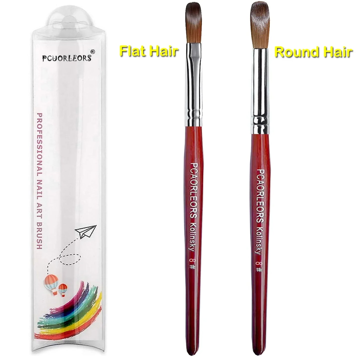 UsiDaer Kolinsky Nail Brush-19
