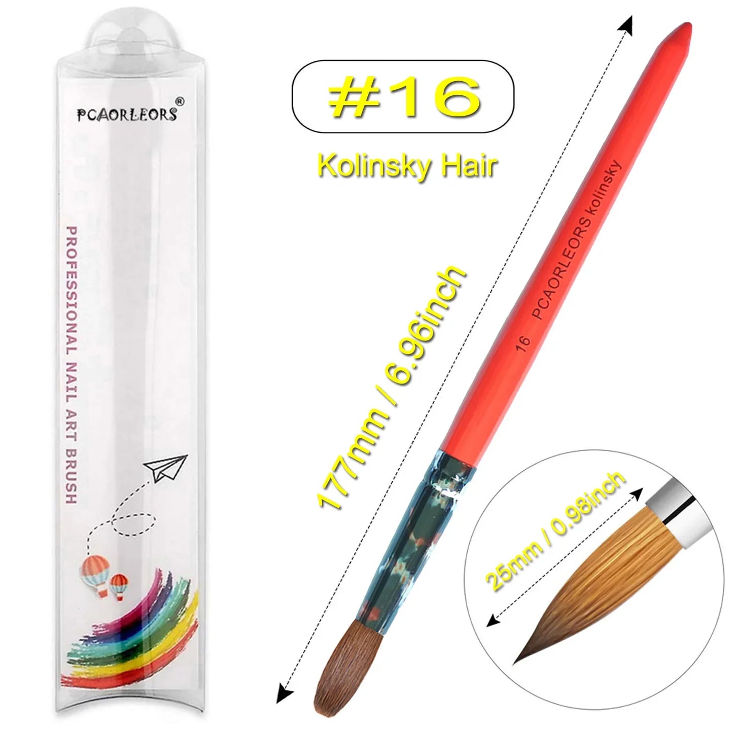 UsiDaer Kolinsky Nail Brush-22