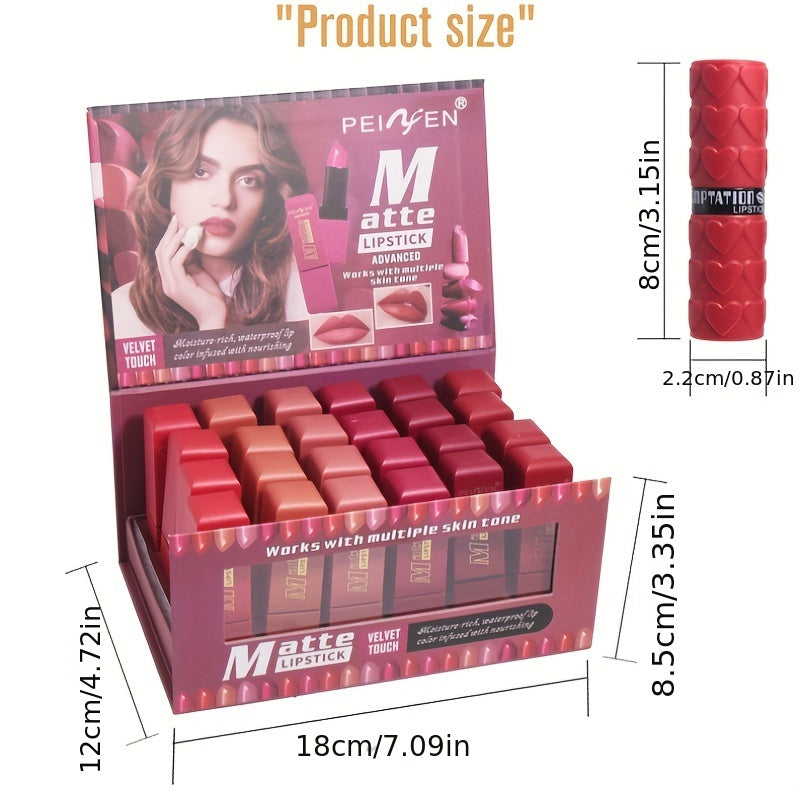 Velvet Luxe 24-Piece Lipstick Set-4