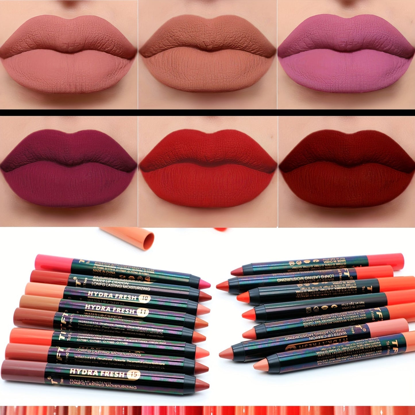 Velvet Luxe Lipstick Pencil Set-0