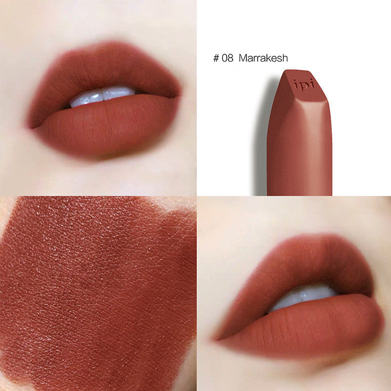 Velvety Matte White Lipstick-3