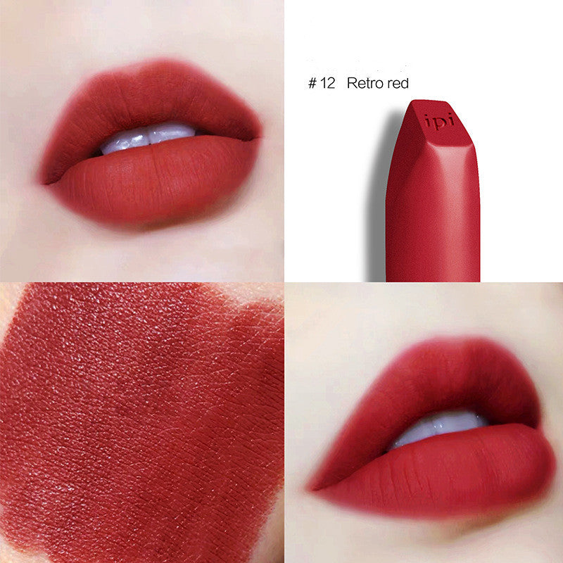 Velvety Matte White Lipstick-4