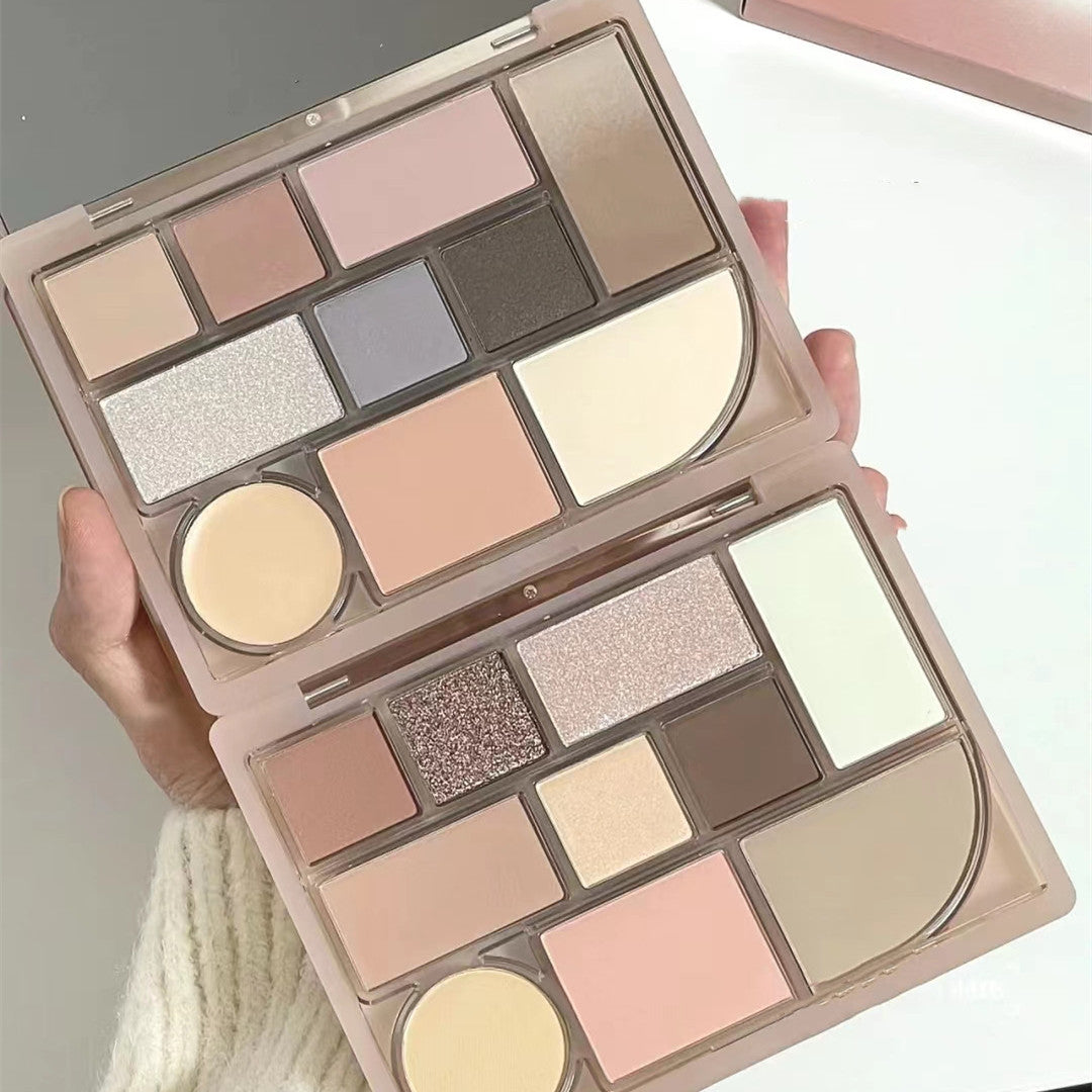 Versatile 10-Color Eyeshadow Palette-0