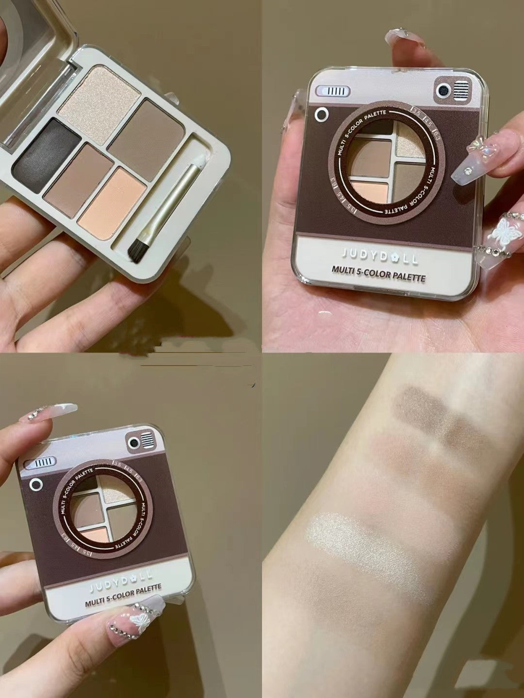Versatile 10-Color Eyeshadow Palette-7