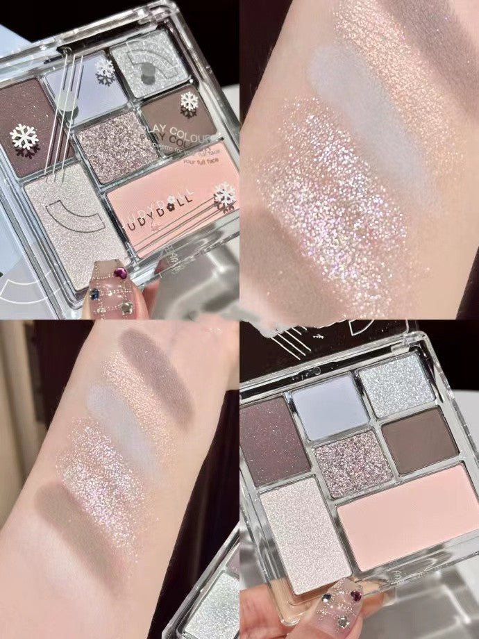 Versatile 10-Color Eyeshadow Palette-8