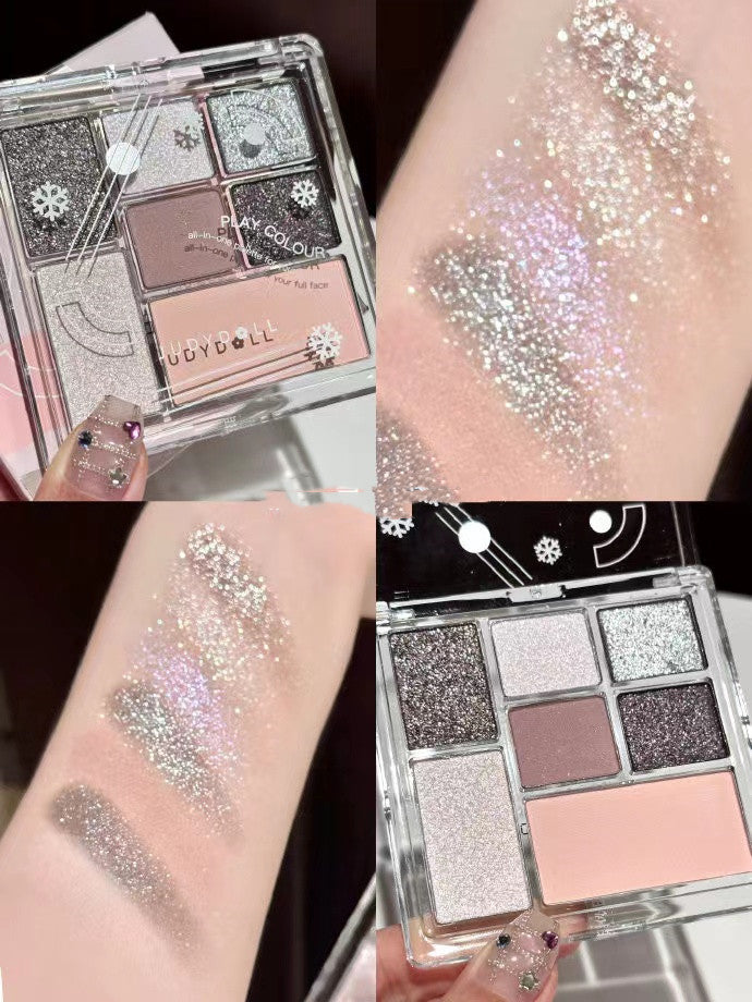 Versatile 10-Color Eyeshadow Palette-9